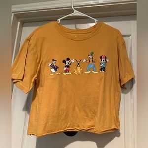Disney Cropped tshirt